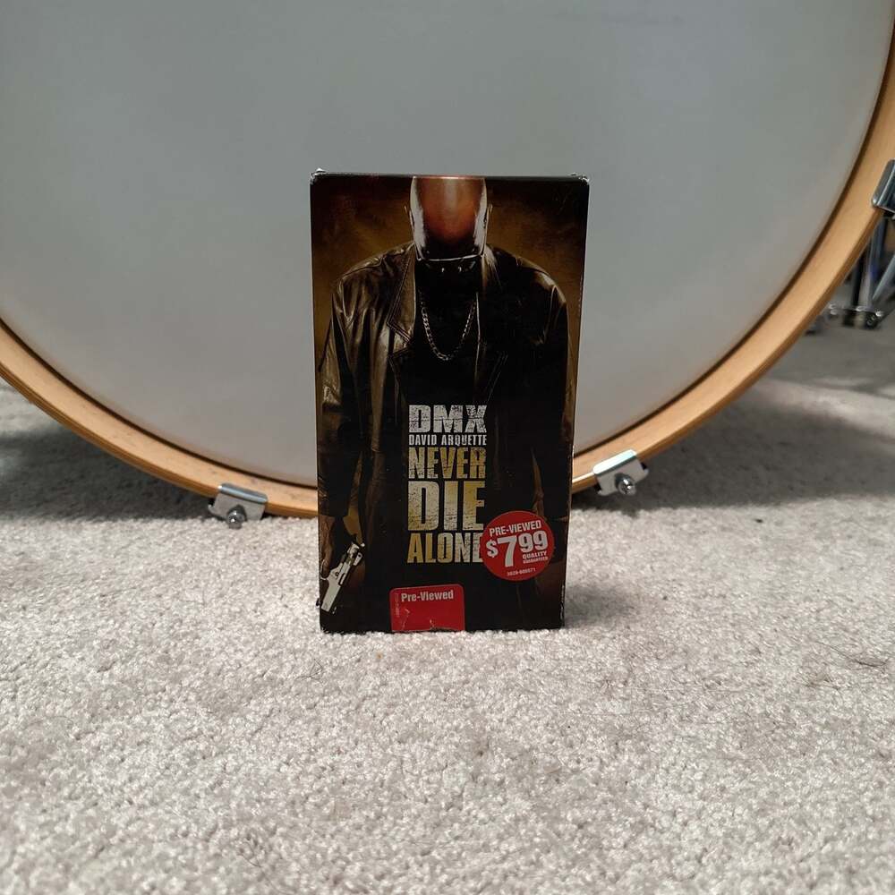 Never Die Alone (VHS, 2004) DMX, David Arquette